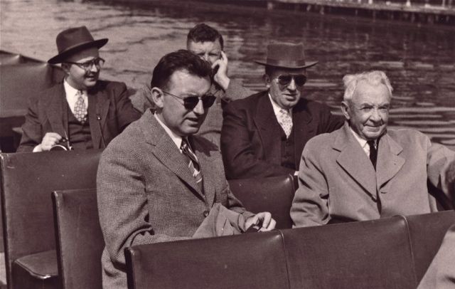 De heren van de Italiaanse bond waren op zoek naar een diepe plek in de rivier. Om iets te kunnen regelen.